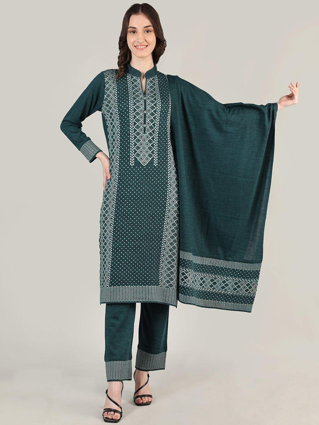 mikhad kurta with trousers & with dupatta