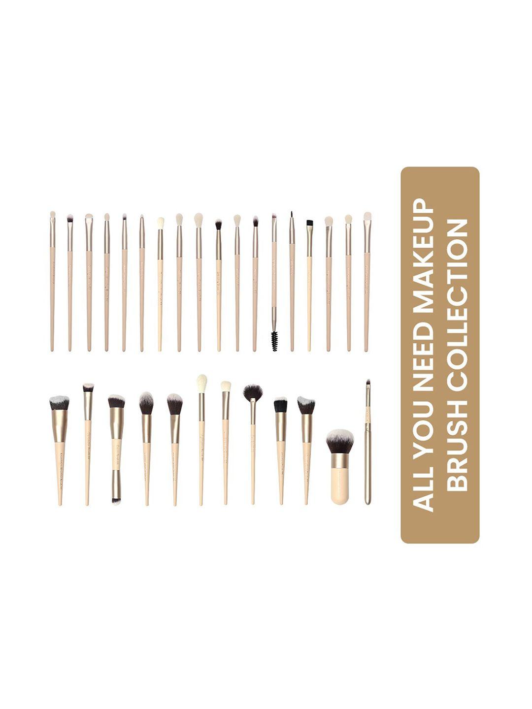 milagro beauty set of 30 all you need makeup brush collection