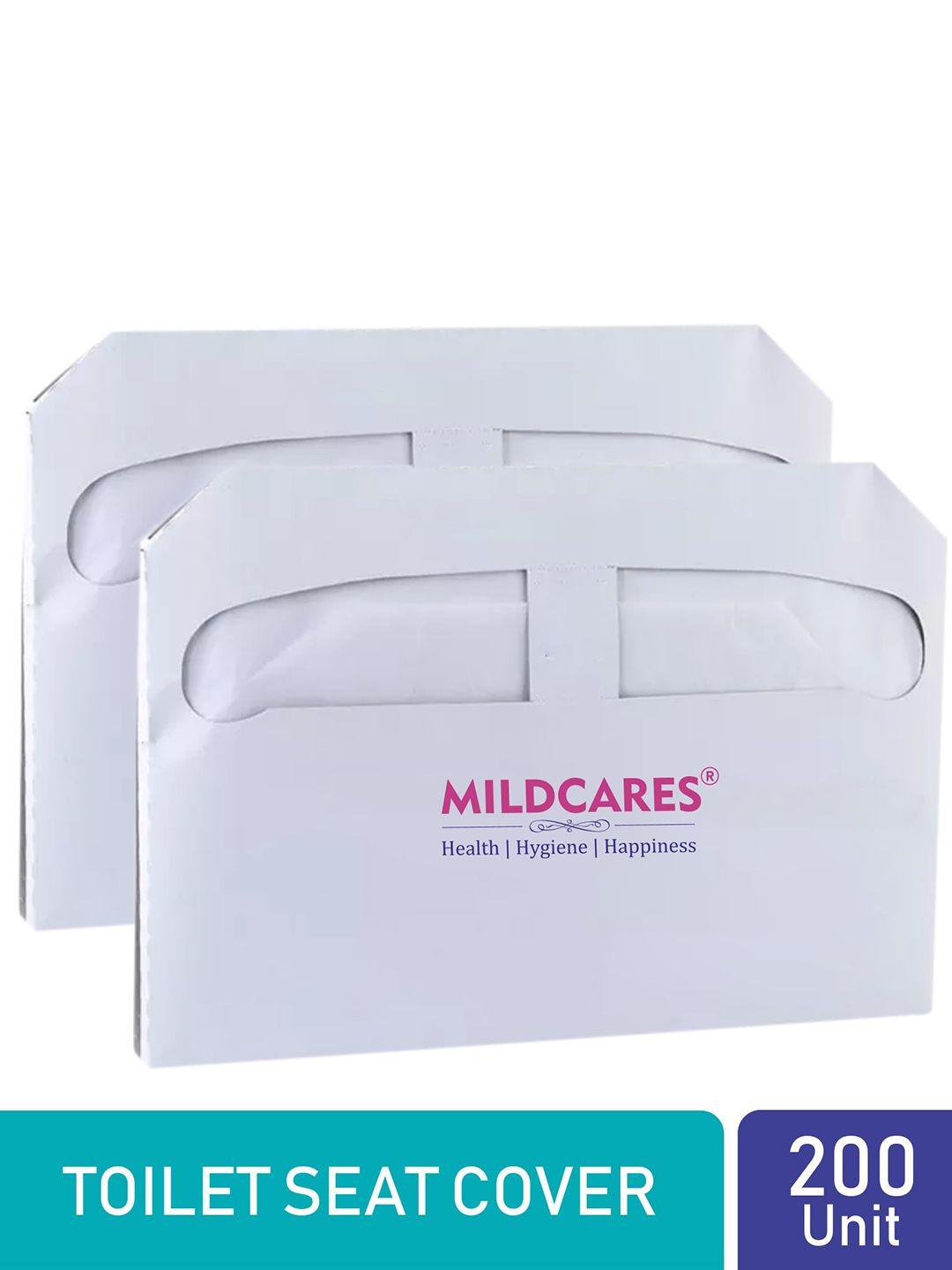 mildcares set of 2 disposable toilet seat covers - 100 sheets each