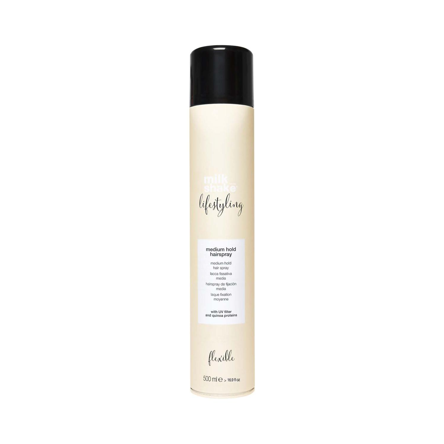 milk shake lifestyling medium hold hair spray (500ml)