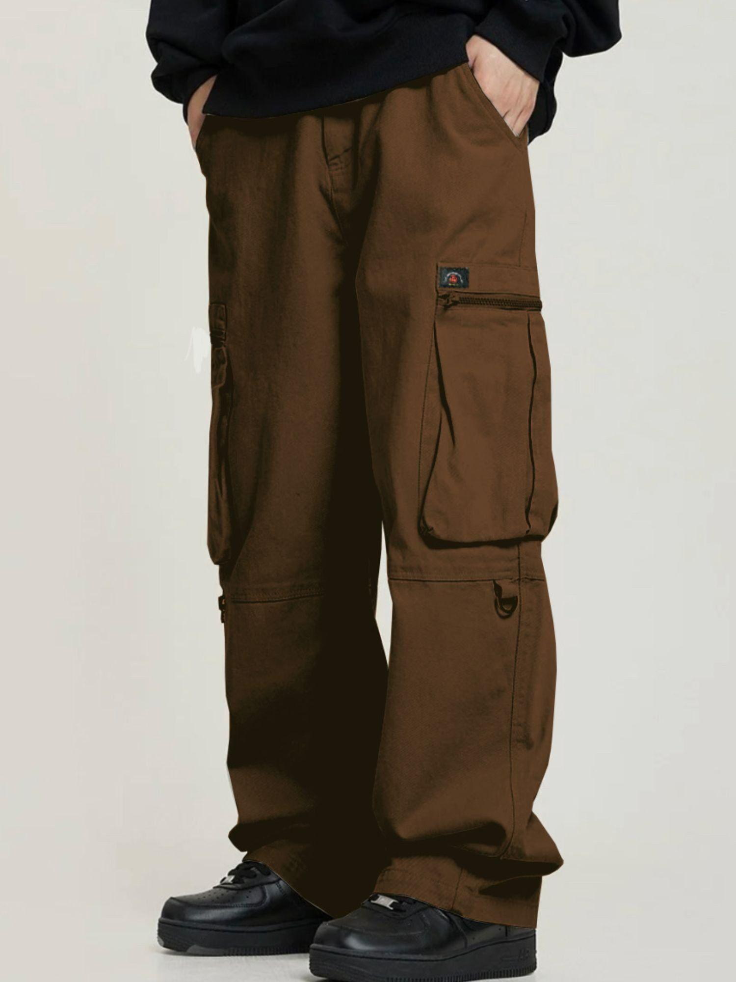 millenium vortex utility cargo pants - brown