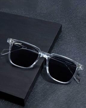 millerwhiteblack uv-protected full-rim wayfarer sunglasses