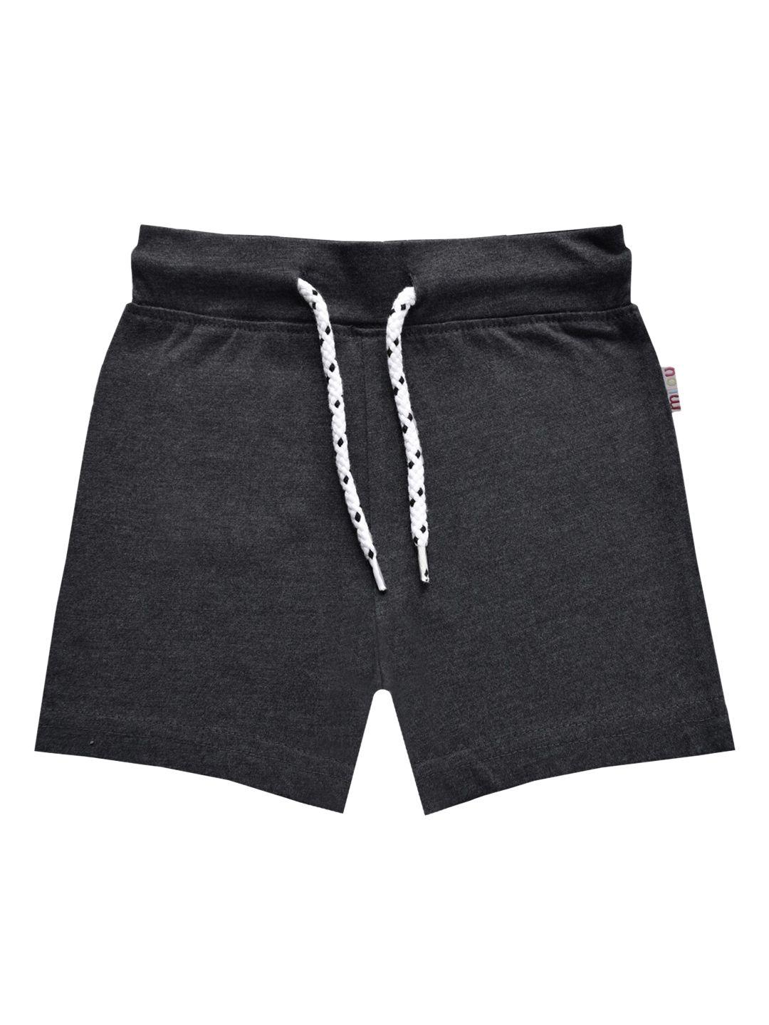 milou boys grey regular shorts