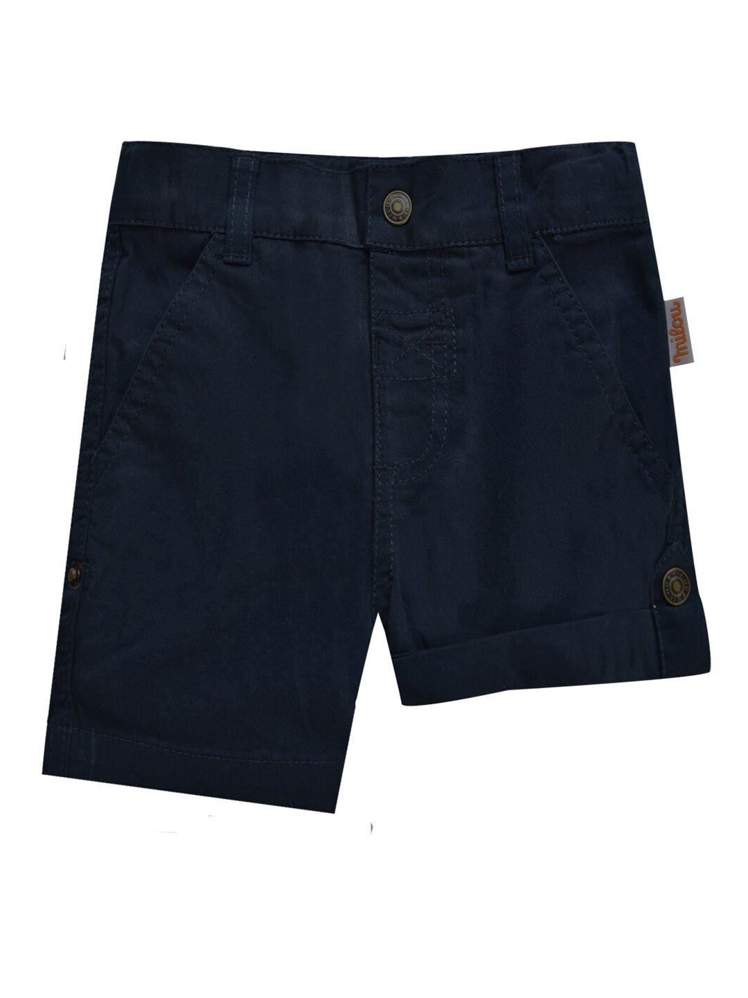 milou boys low-rise pure cotton chino shorts