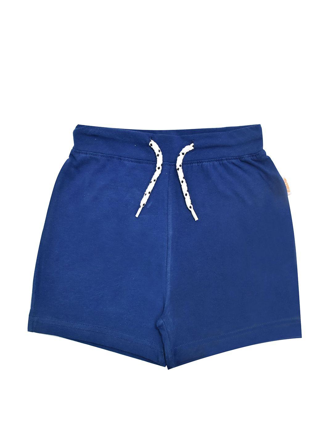 milou boys mid-rise pure cotton shorts