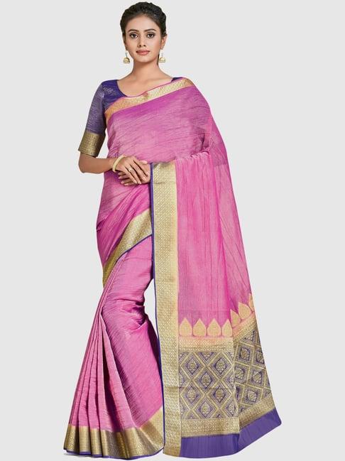 mimosa pink sarees with blouse