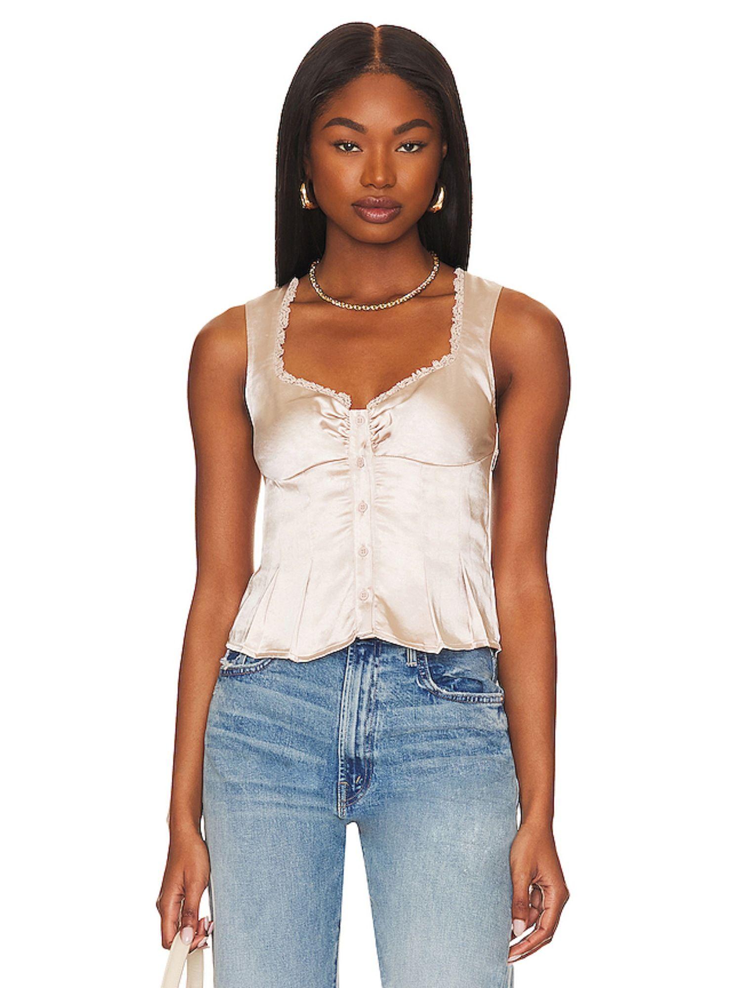 mina bustier top