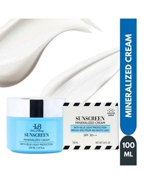 mineral sunscreen with blue light protection