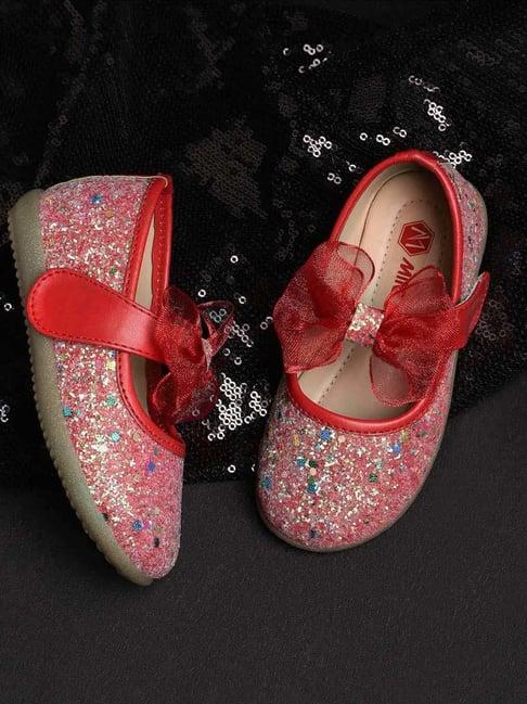 minesole kids rock red mary jane shoes
