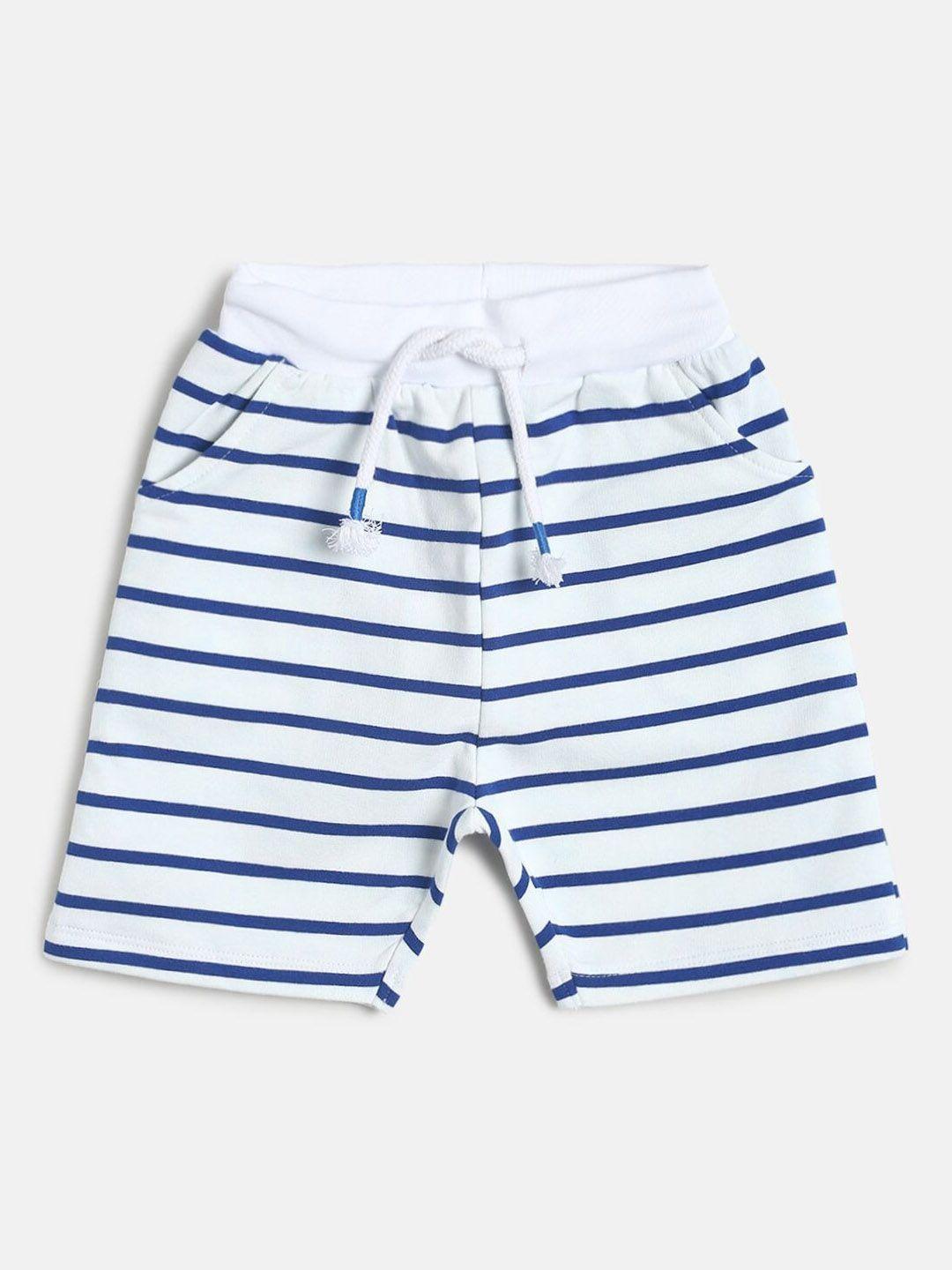 mini klub boys multicoloured striped regular shorts