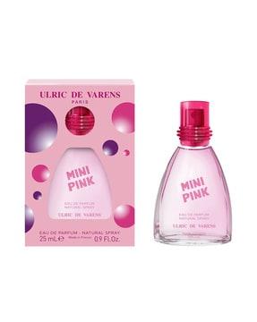 mini pink eau de parfum for her