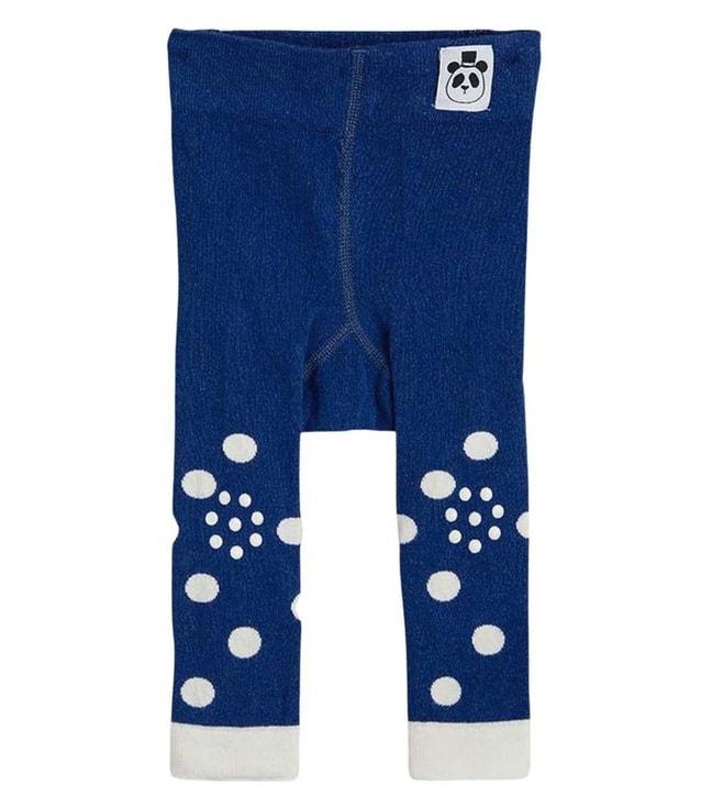 mini rodini kids blue printed comfort fit leggings