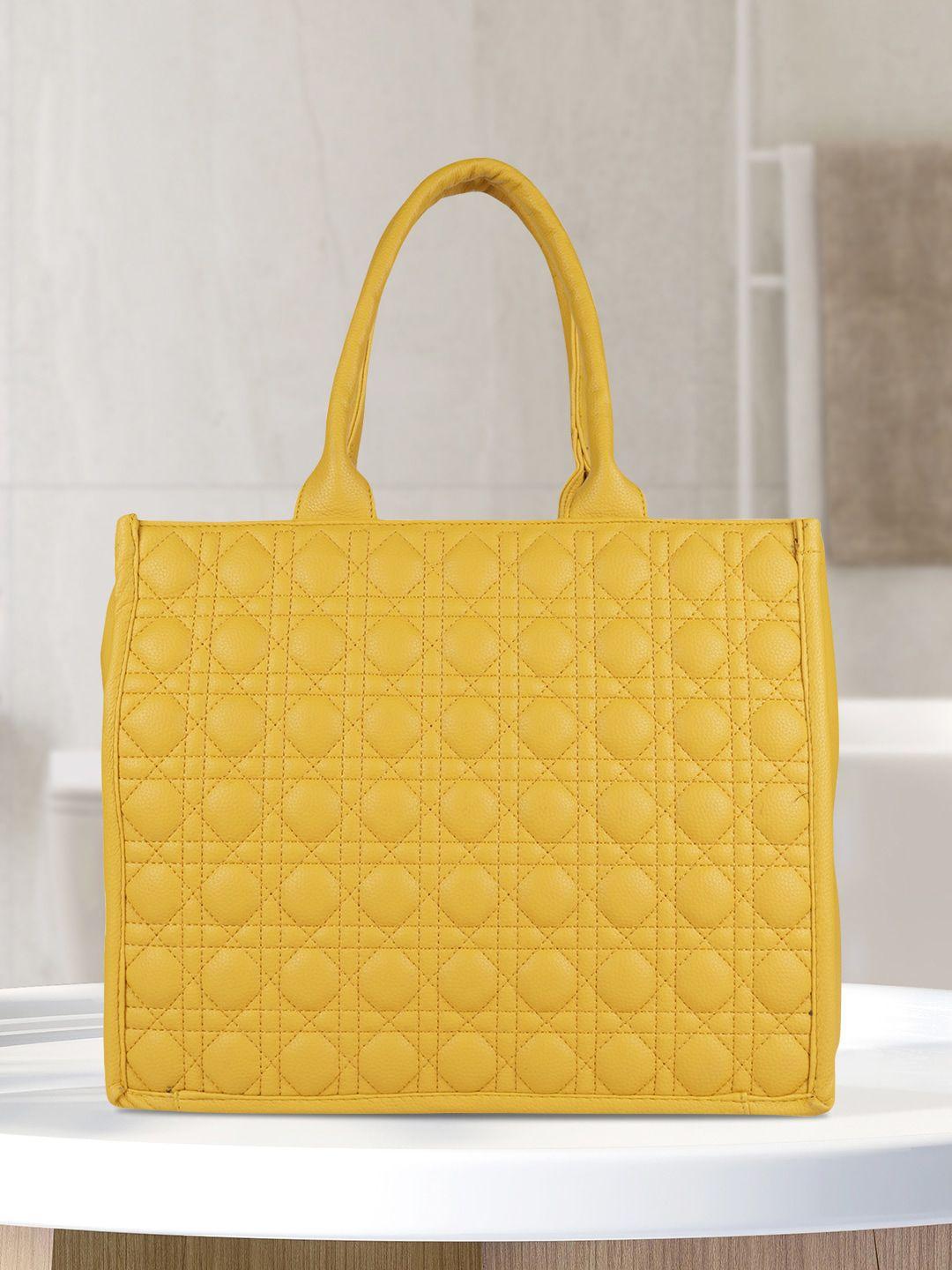 mini wesst textured structured handheld bag with quilted