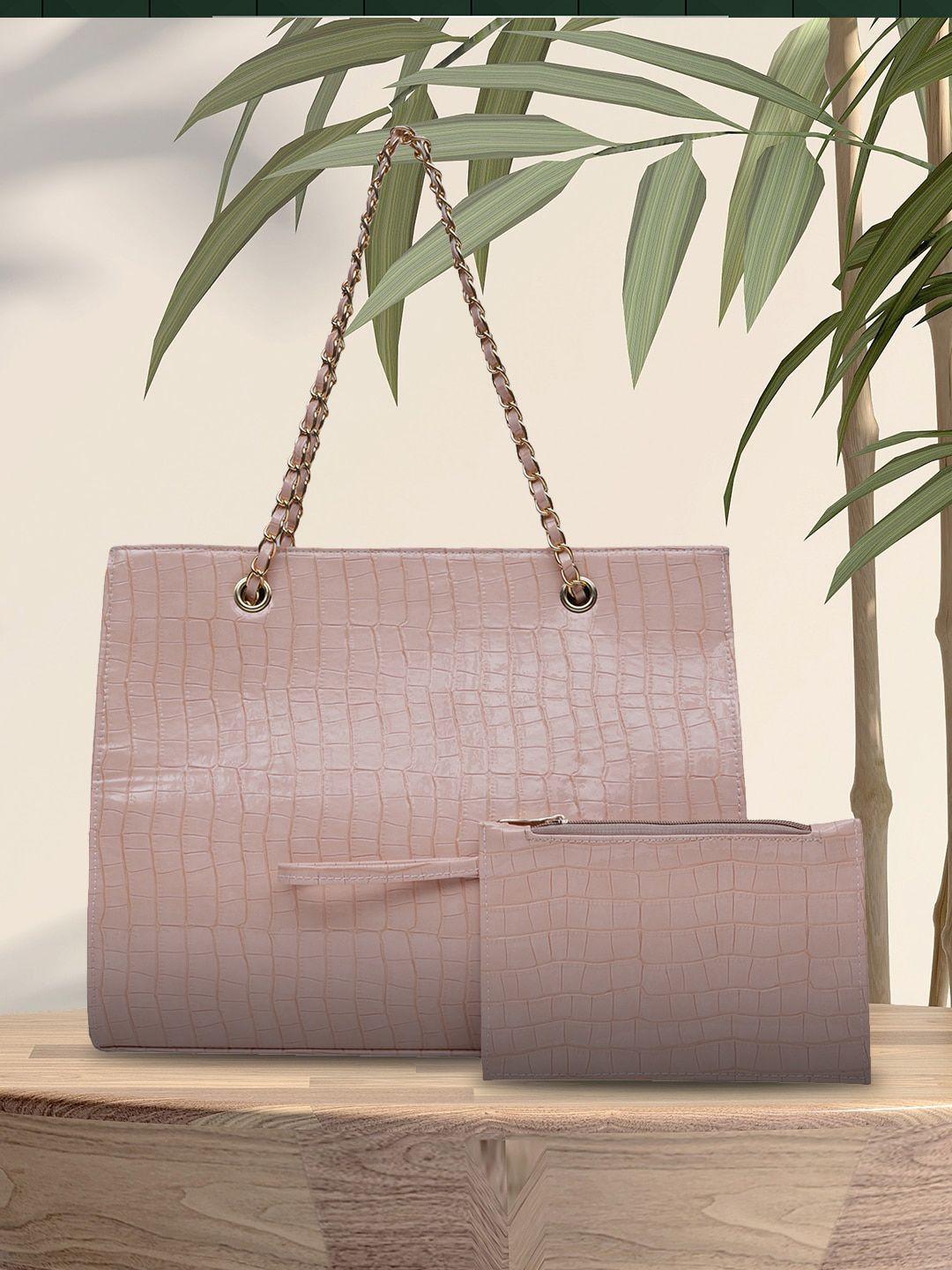 mini wesst textured structured tote bag