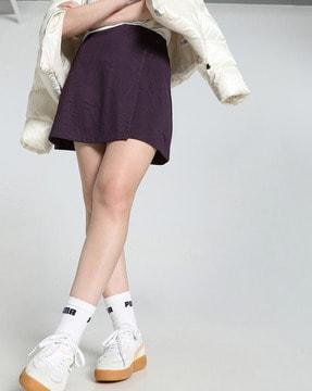 mini a-line skirt