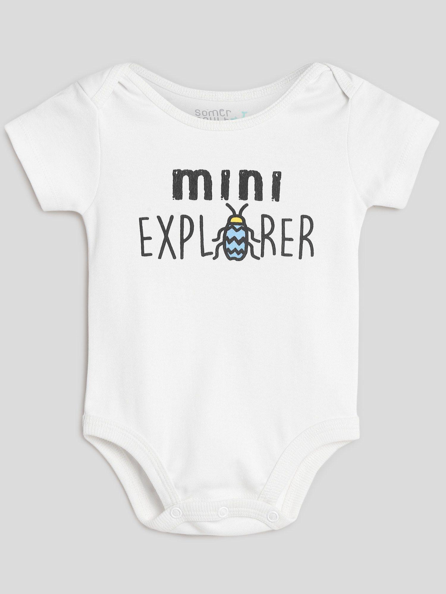 mini explorer onesies
