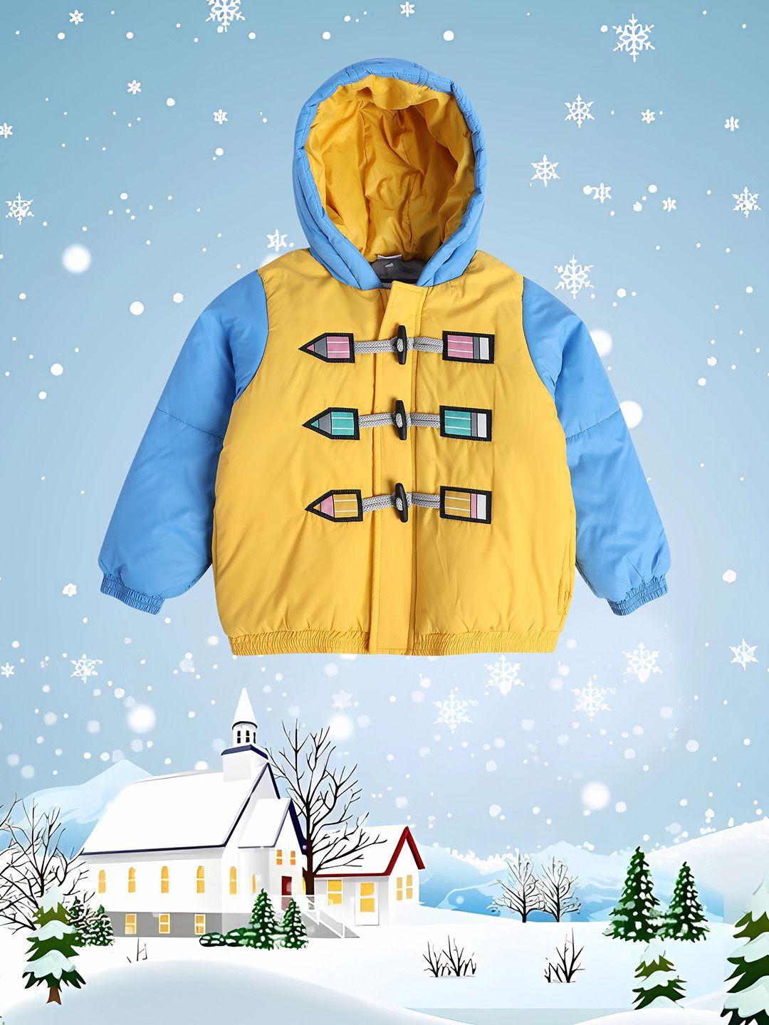 mini klub boys lightweight crop puffer jacket