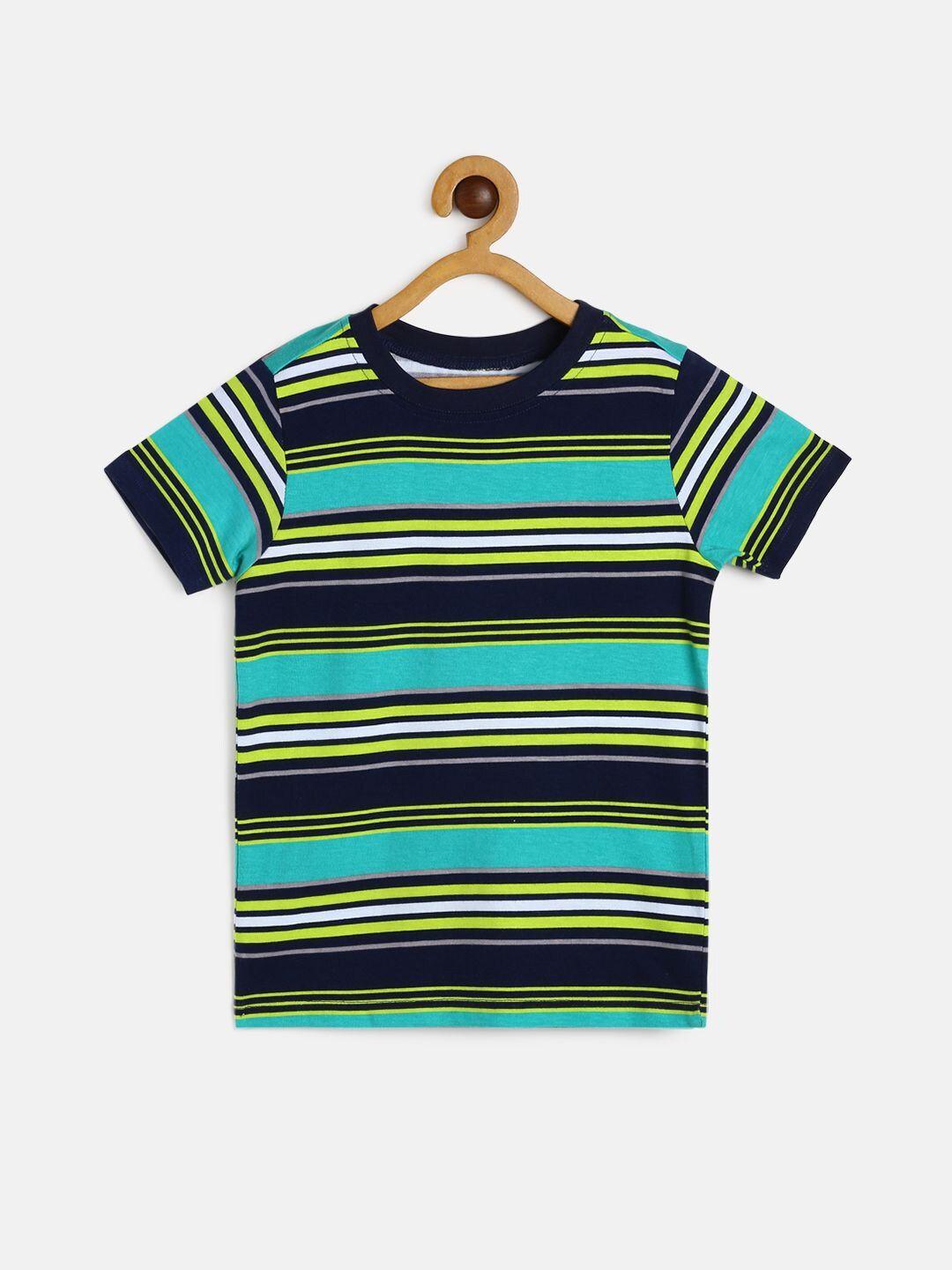 mini klub boys multicoloured striped t-shirt