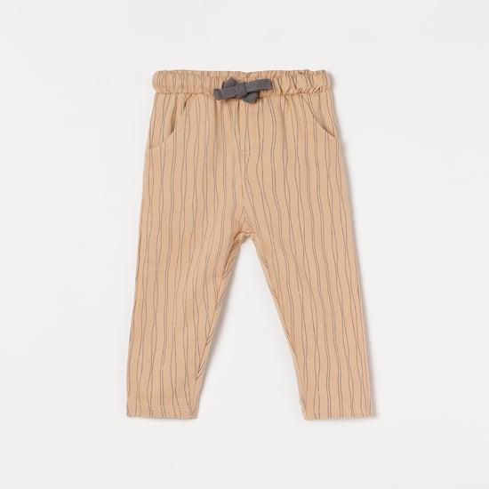 mini klub boys striped drawstring trousers