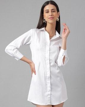 mini shirt dress