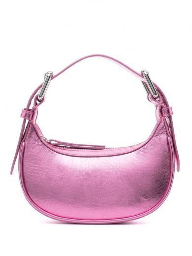 mini soho metallic leather shoulder bag