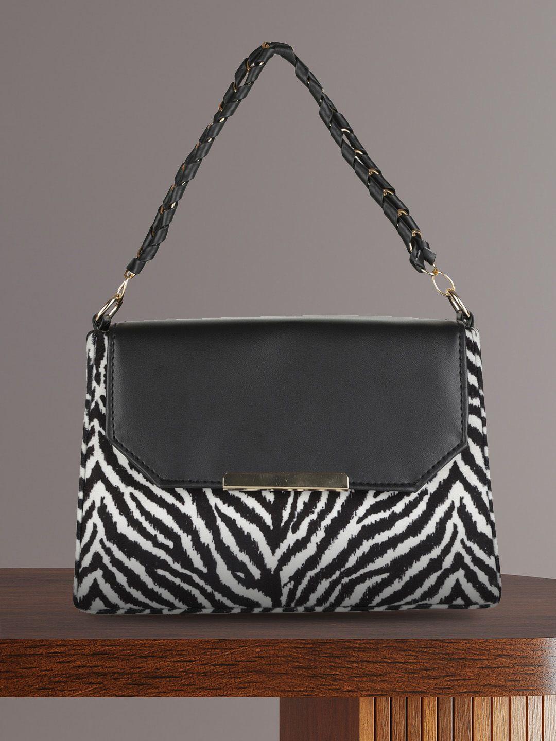 mini wesst animal printed structured handheld bag