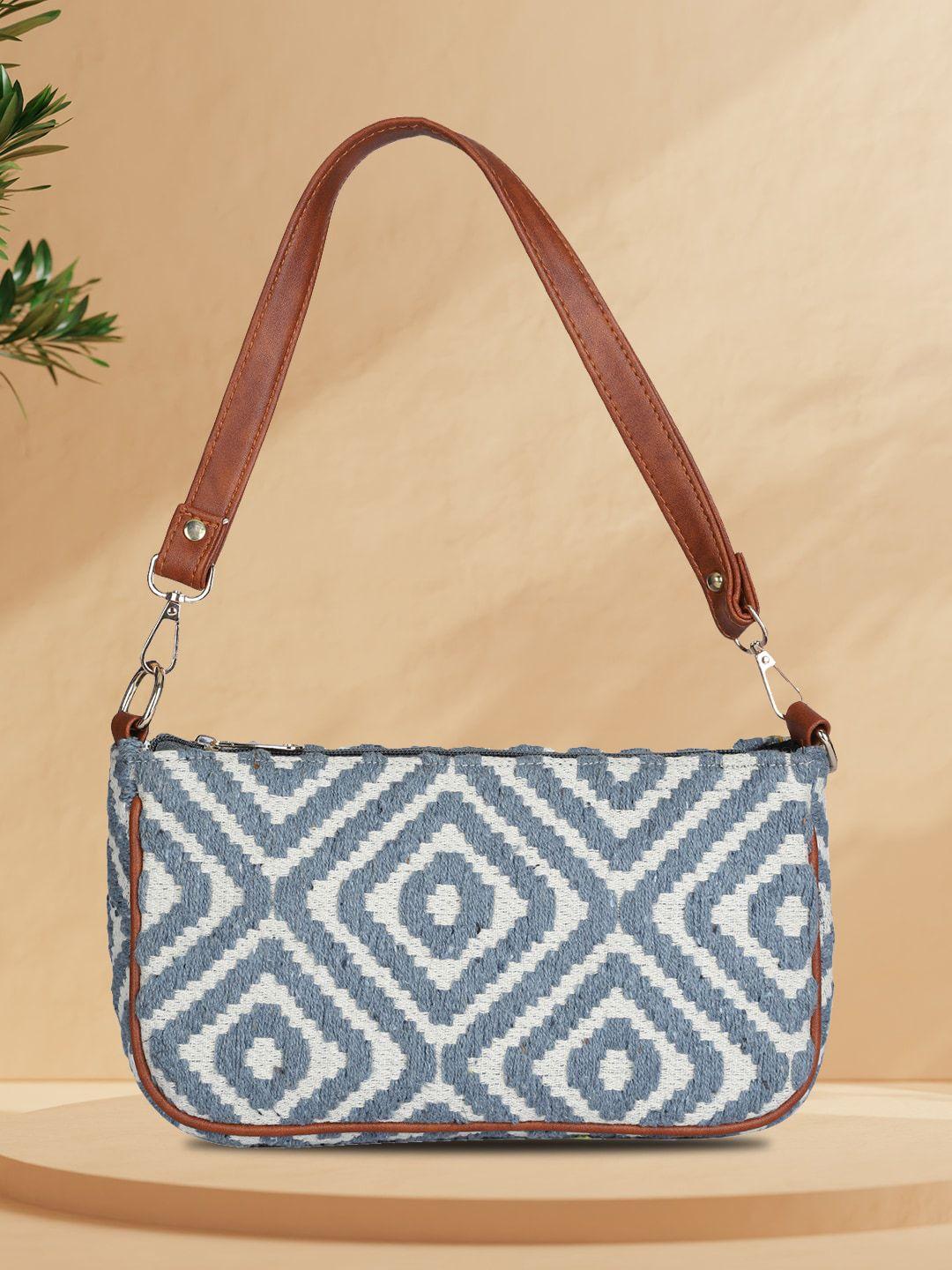 mini wesst geometric half moon shoulder bag