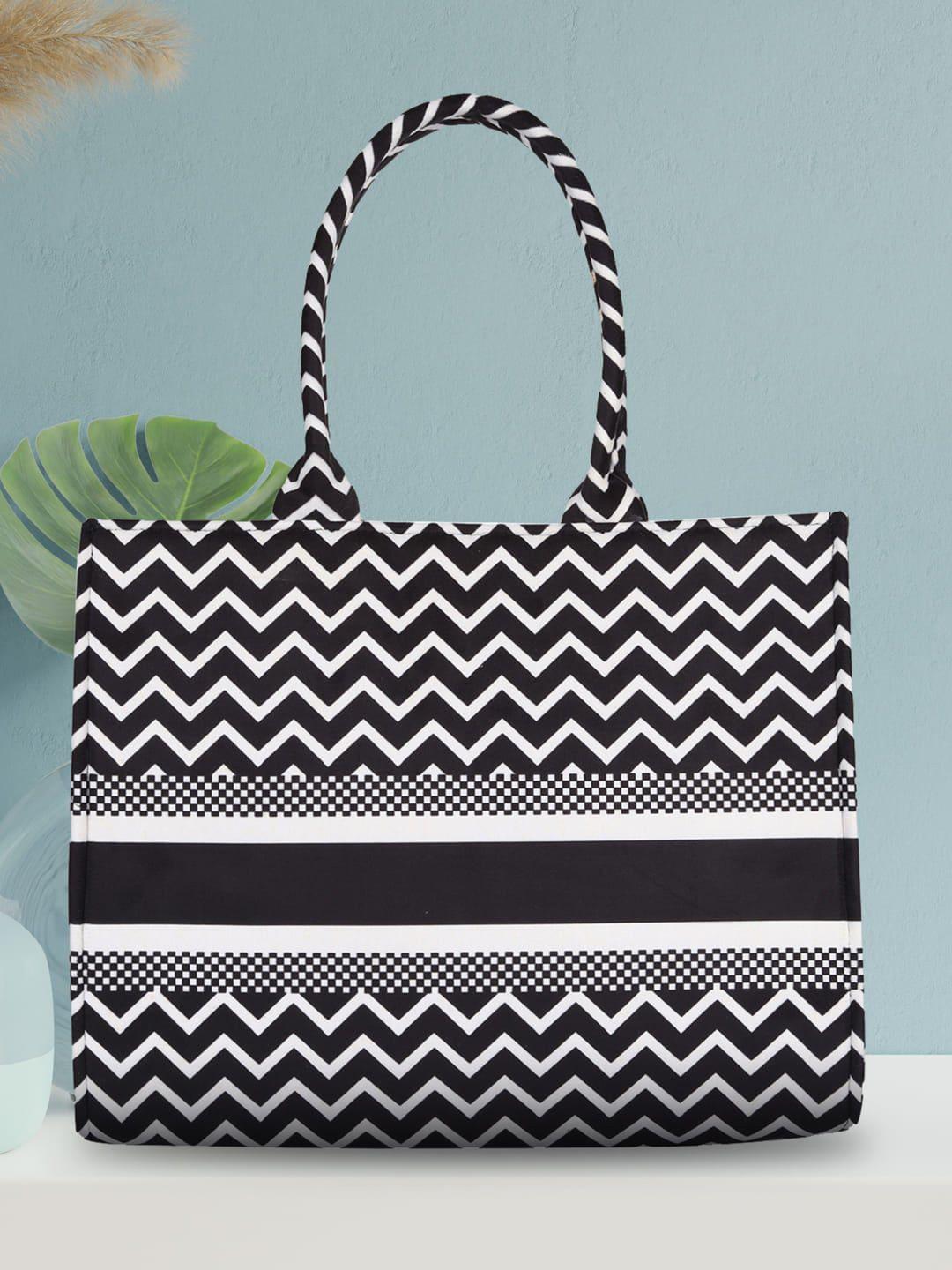 mini wesst geometric printed suede structured tote bag
