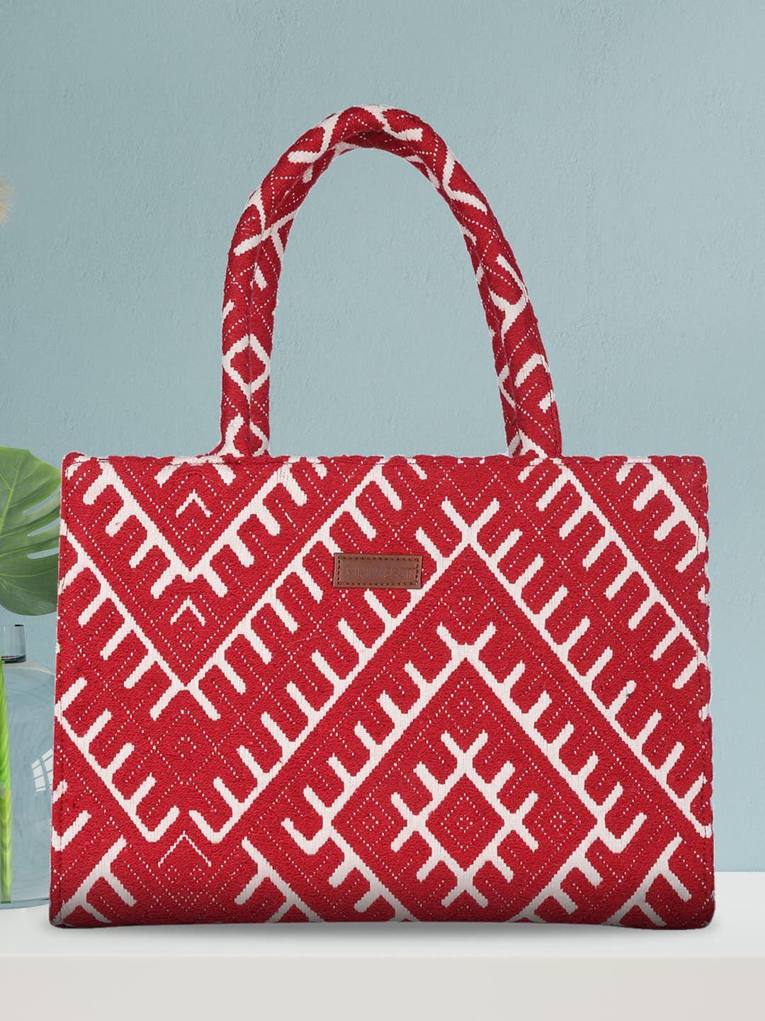 mini wesst self design structured tote bag