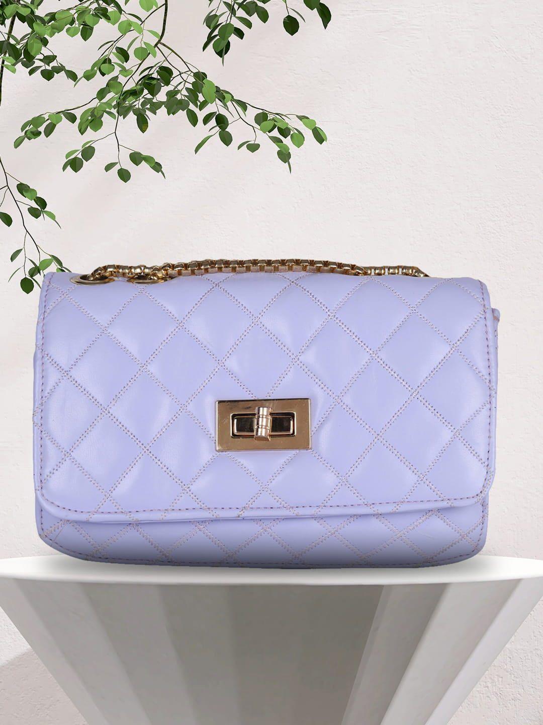 mini wesst structured quilted sling bag