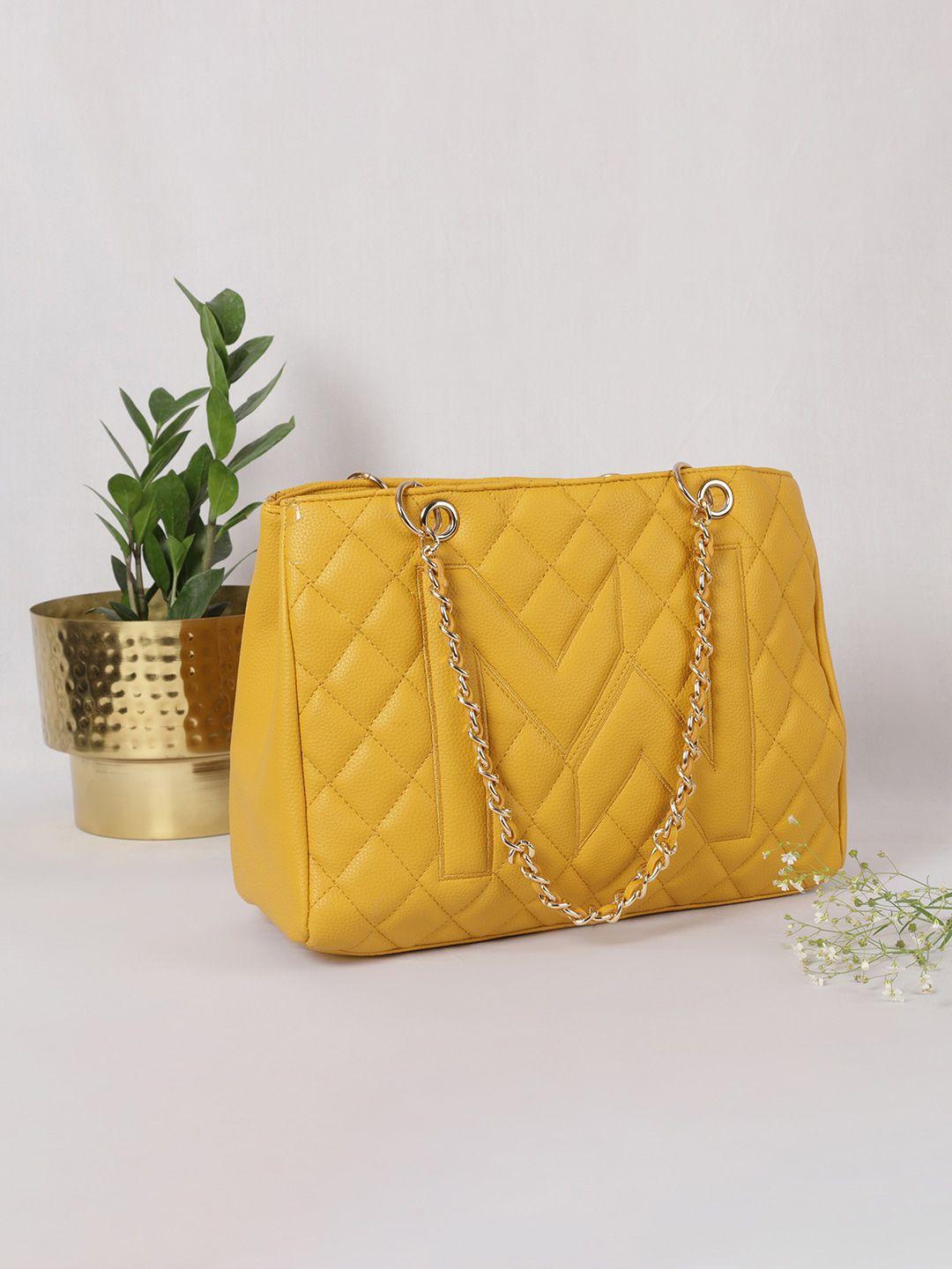 mini wesst structured shoulder bag with quilted