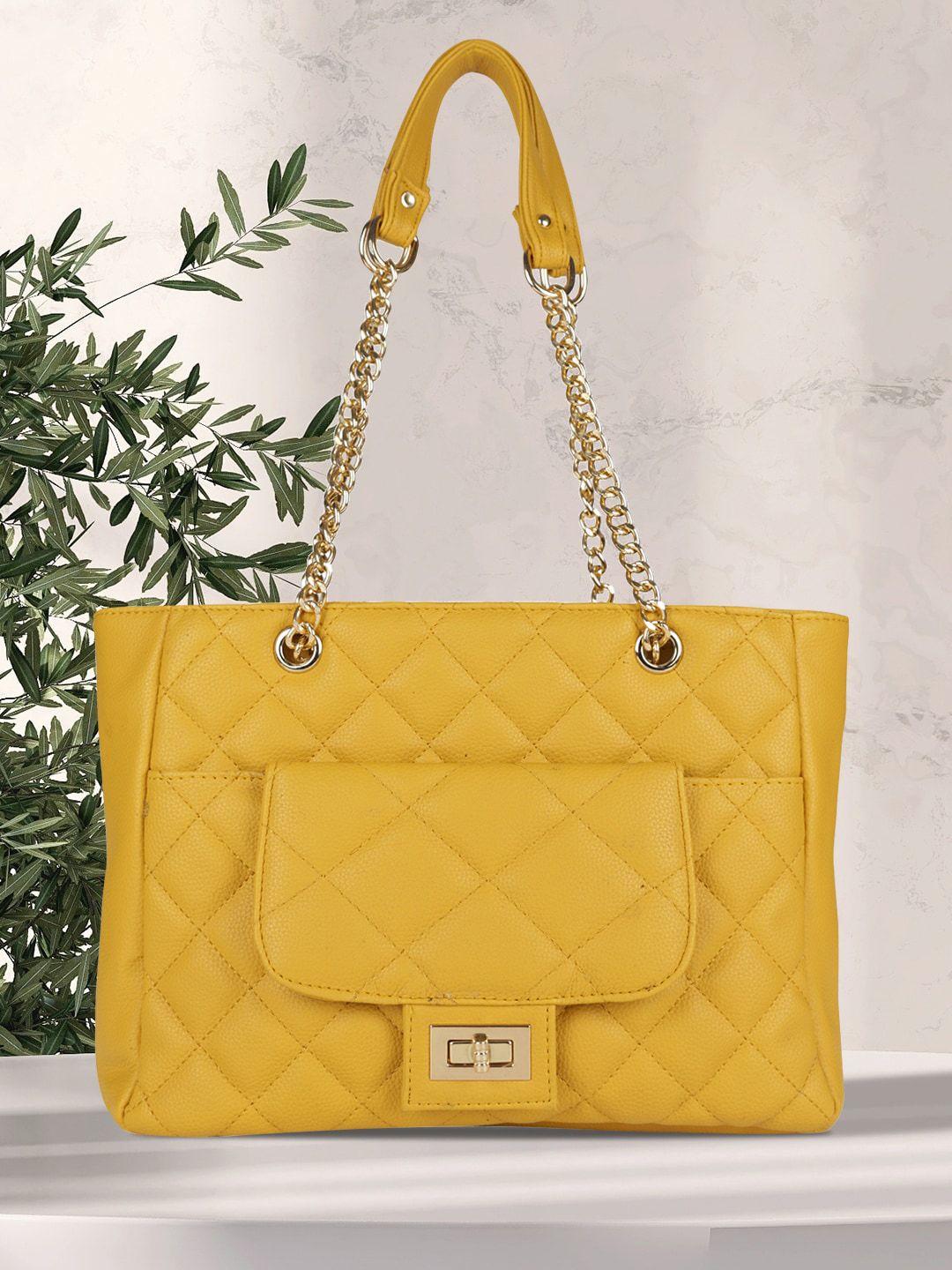 mini wesst structured shoulder bag with quilted