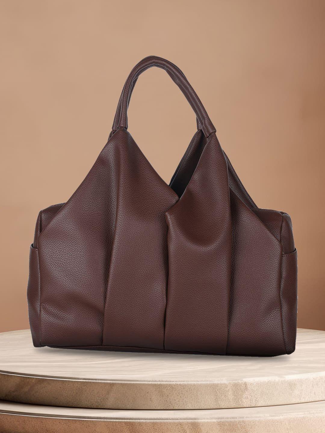 mini wesst textured oversized structured hobo bag