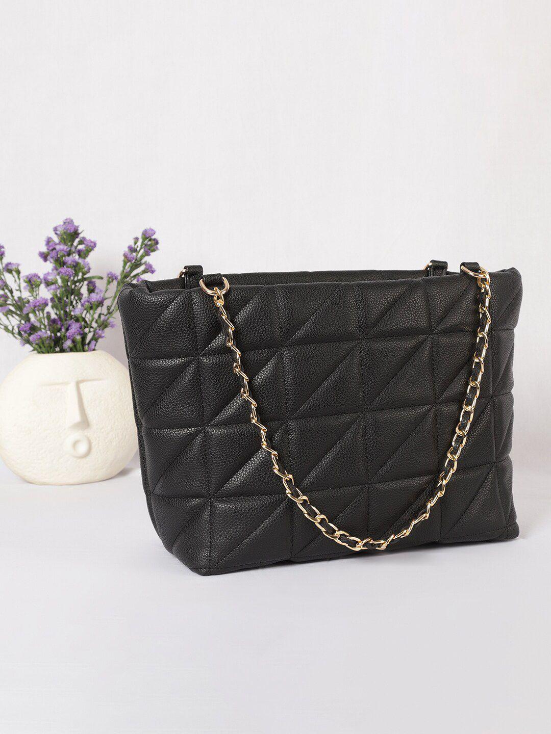 mini wesst textured structured handheld bag with quilted