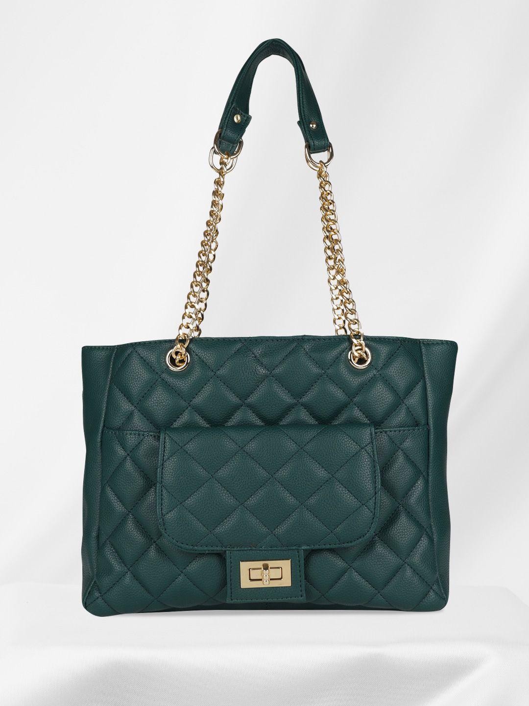 mini wesst textured structured shoulder bag with quilted