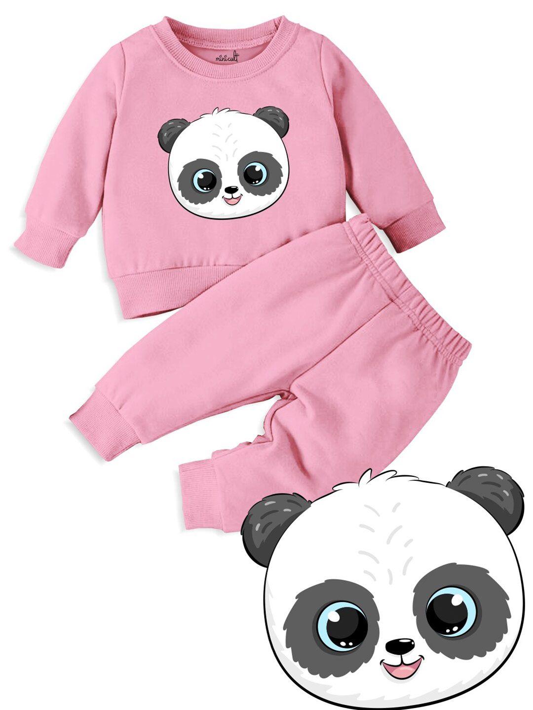 minicult kids printed sweatshirt with  pyjamas