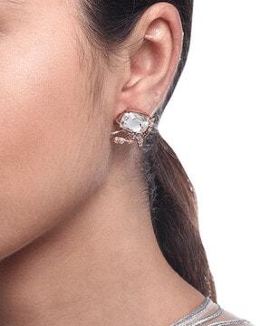 minimal ethnic studs earrings