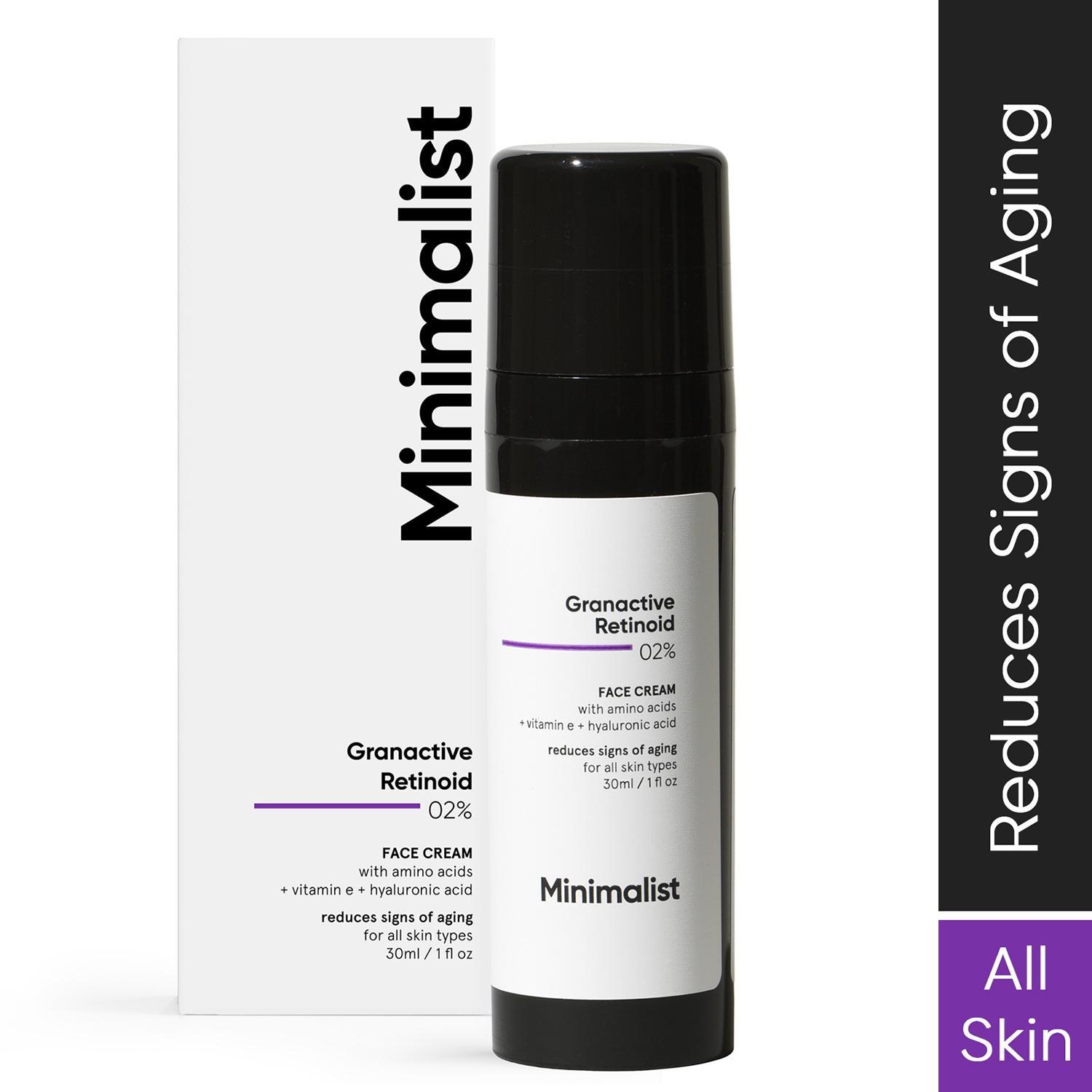 minimalist 2% retinoid anti aging night cream - (30ml)