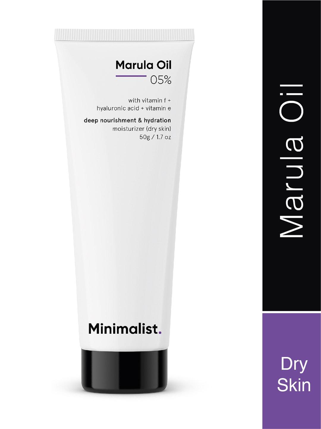 minimalist marula oil deep nourishment & hydration moisturizer - 50 g