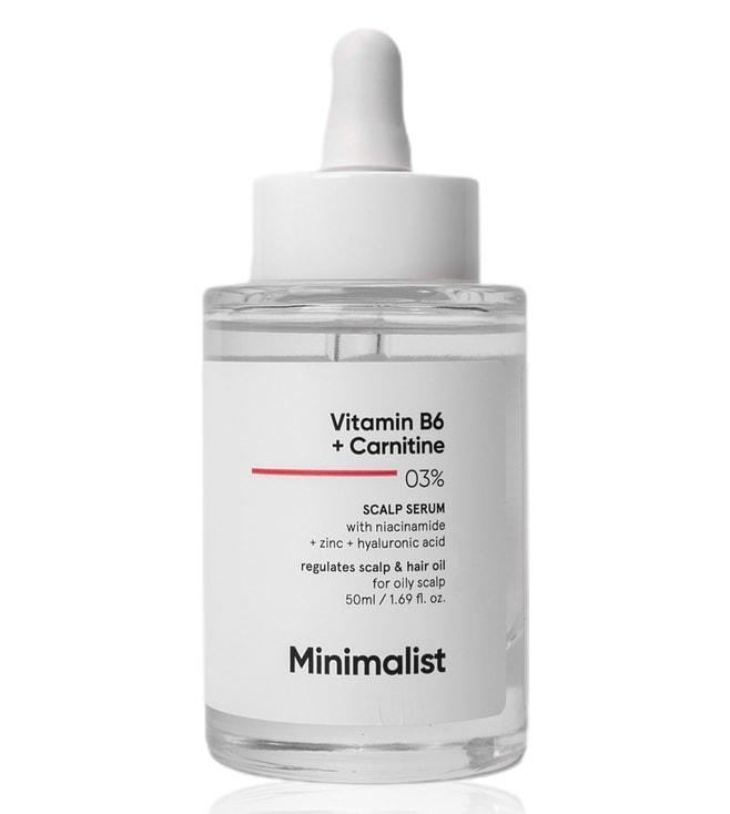 minimalist vitamin b6 + carnitine 03% scalp serum - 50 ml