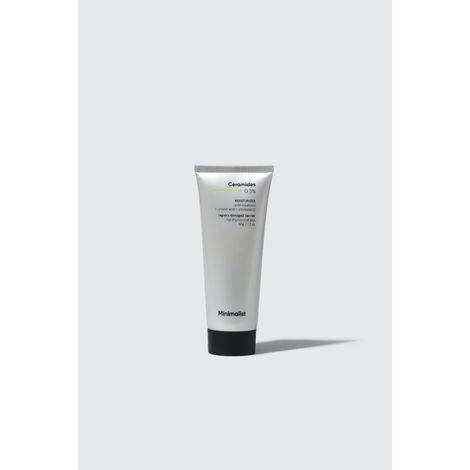 minimalist 0.3% ceramides barrier repair moisturizing face gel with madecassoside for oily skin