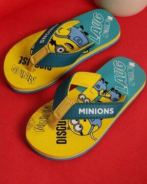minion-print-thong-flip-flops