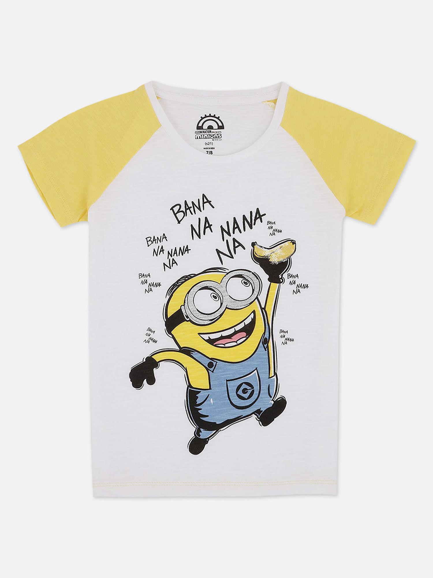 minions featured t-shirt for girls