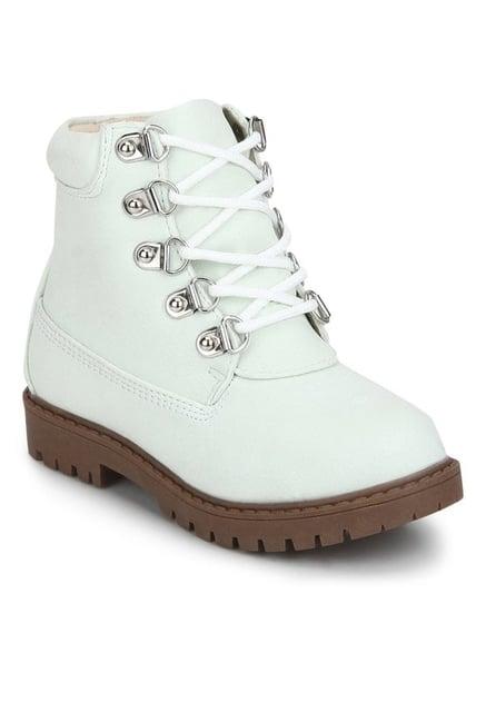minni tc by truffle collection kids off white lace boots