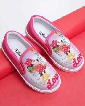 minnie print casual shoes