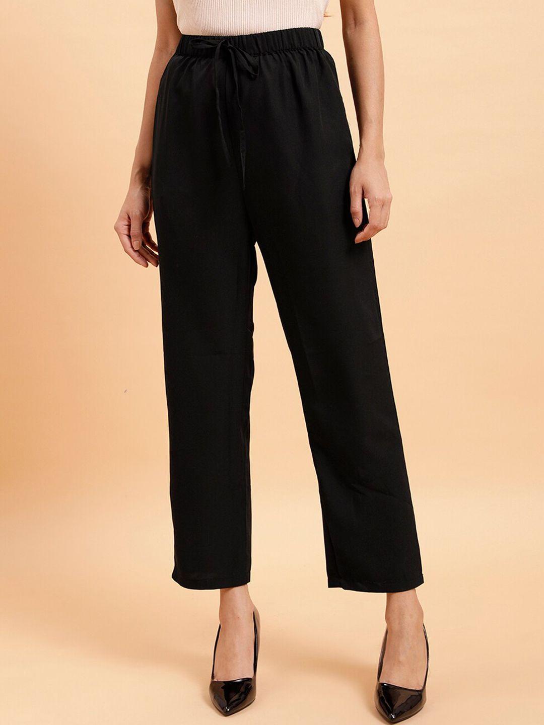 mint street women mid-rise regular trousers