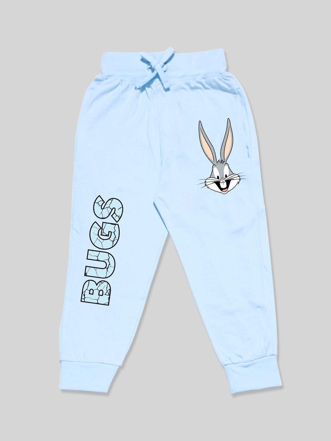 minute mirth boys looney tunes printed cotton joggers