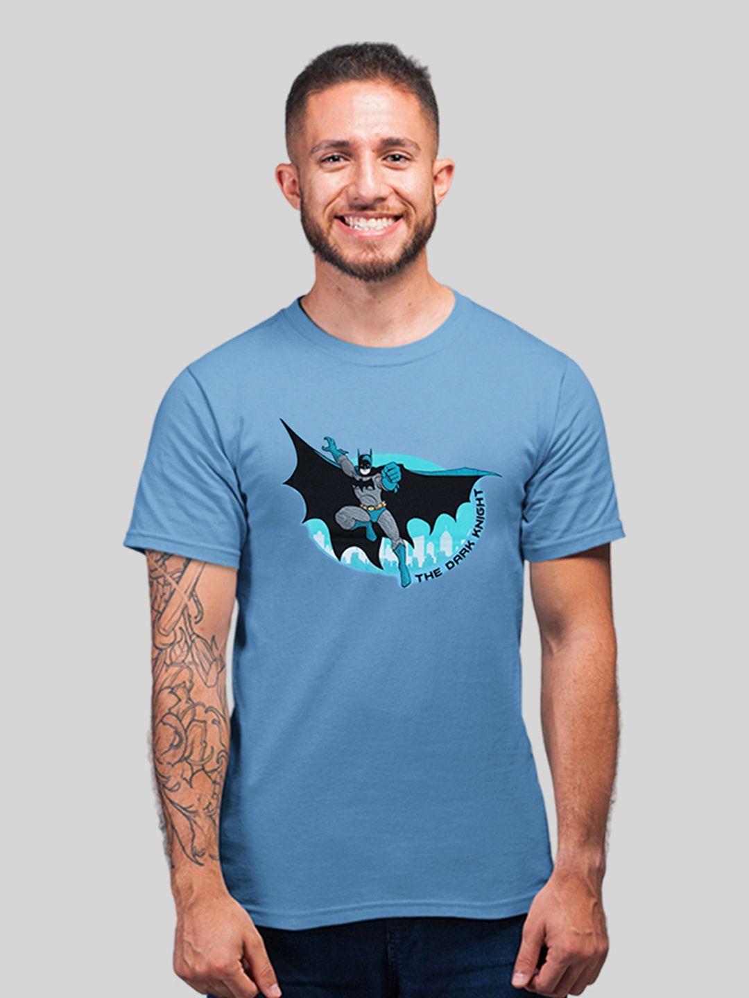 minute mirth batman printed cotton t- shirt