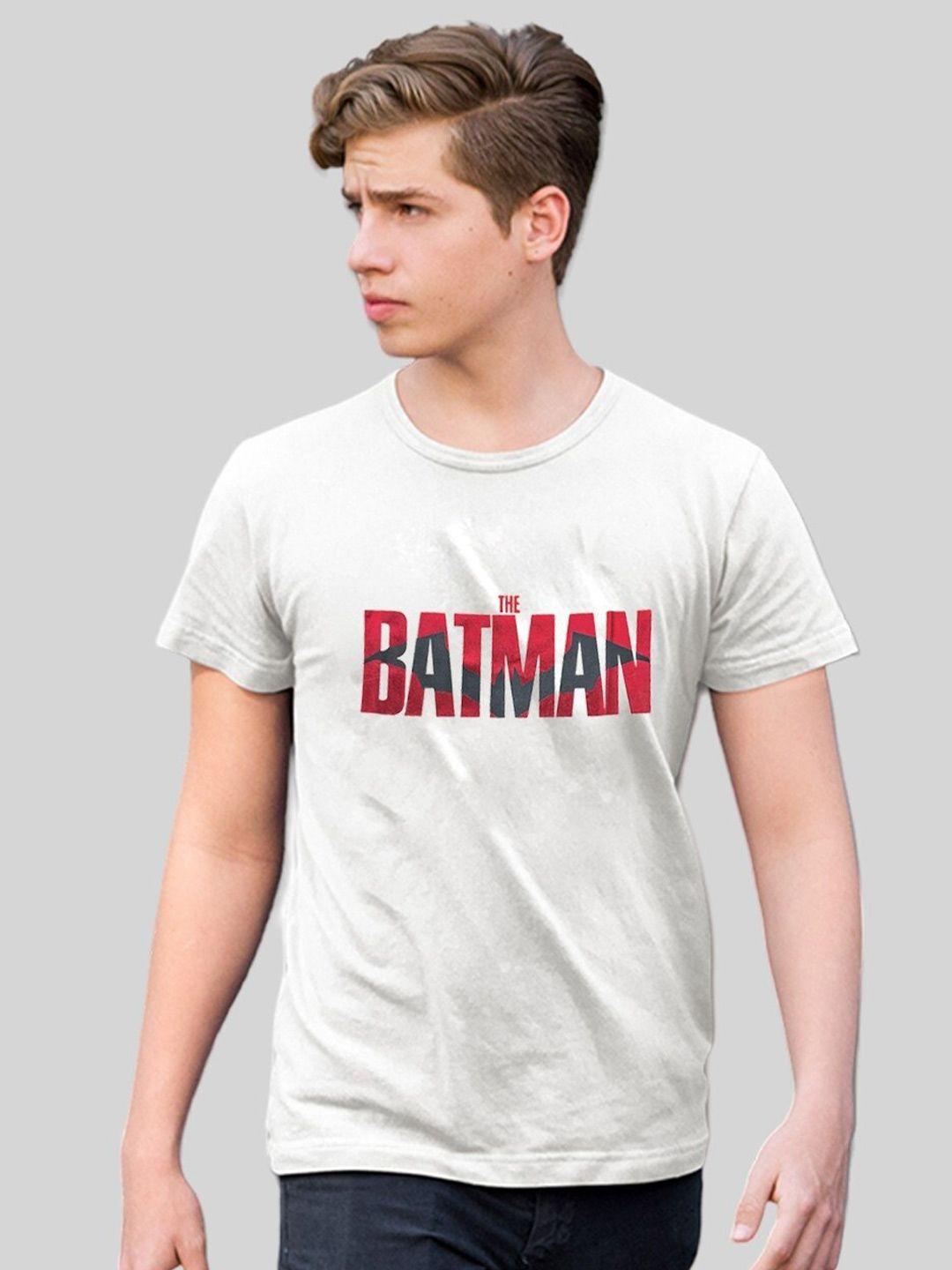 minute mirth typography batman printed t-shirt