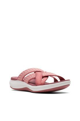 mira grove fabric casual wear women's sandals - dusty rose